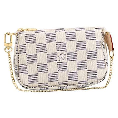 louis vuitton mini pochette accessoires damier azur|Louis Vuitton neverfull damier azur.